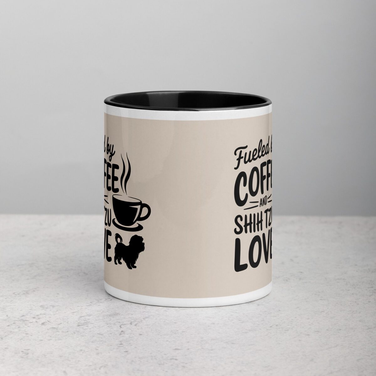Fueled by Coffee and Shih Tzu Love Mug - Image 2