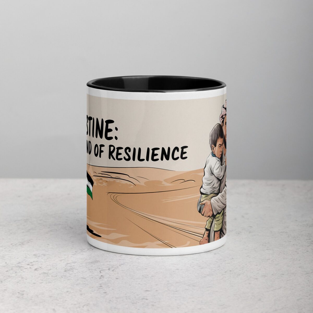 Palestine: The Land of Resilience Mug - Image 2