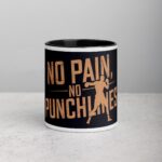 No Pain, No Punchlines Boxing Mug
