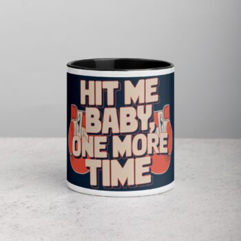 Hit Me Baby, One More Time Boxing Mug