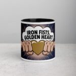 Iron Fists, Golden Heart Boxing Mug