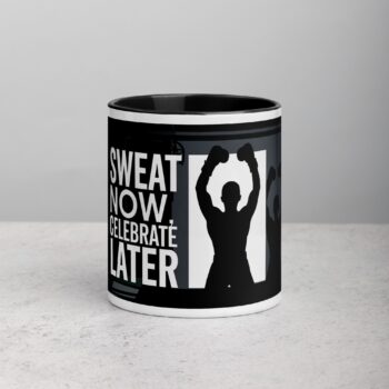 Sweat Now, Celebrate Later Boxing Mug