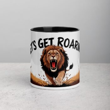 Let’s Get Roarin’! Lion Coffee Mug & Tea Cup