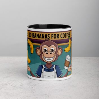 Go Bananas for Coffee Monkey Mug