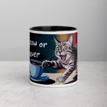 Meow or Never Coffee Mug & Tea Cup