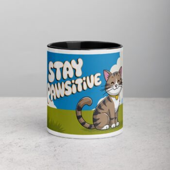 Stay Pawsitive Coffee Mug & Tea Cup