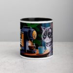 No Talkie Before Coffee Cat Mug