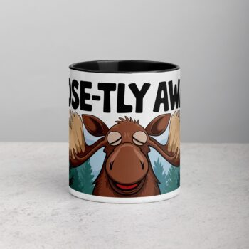 Moose-Tly Awake Coffee Mug