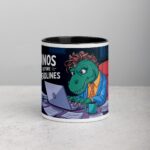 Dinos Before Deadlines Coffee Mug