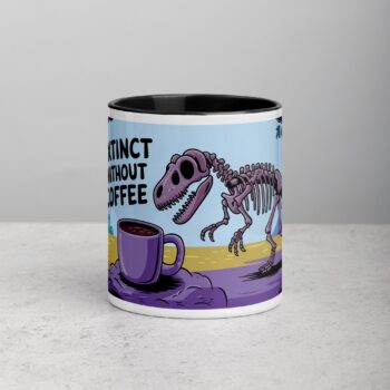 Extinct Without Coffee Mug