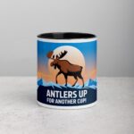 Antlers Up for Another Cup! Moose Mug