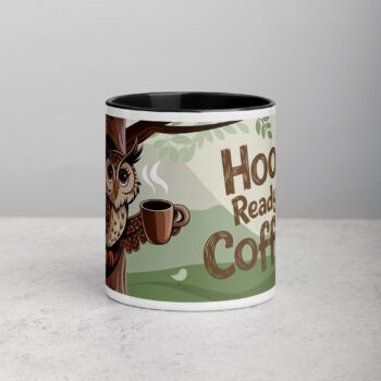 Hoot’s Ready for Coffee? Owl Mug
