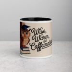 Wise, Warm, and Caffeinated Owl Coffee Mug