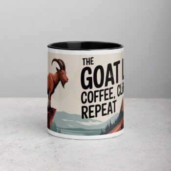 The Goat Life: Coffee, Climb, Repeat Mug