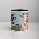 Bleat Happens, Drink Coffee Goat Mug
