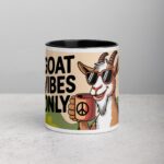 Goat Vibes Only Coffee Mug
