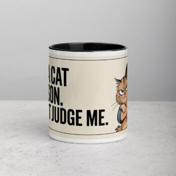 I’m a Cat Person. Don’t Judge Me Mug