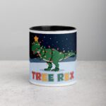 Tree Rex Christmas Coffee Mug