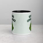 Resting Grinch Face Christmas Coffee Mug - Image 2