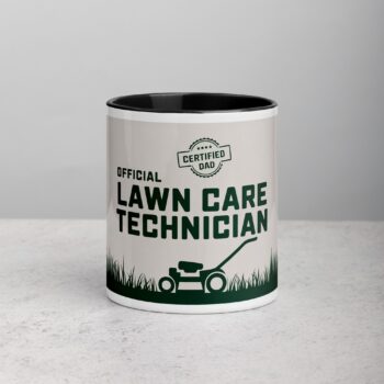 Official Lawn Care Technician Dad Coffee Mug