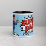Super Dad Superhero Coffee Mug