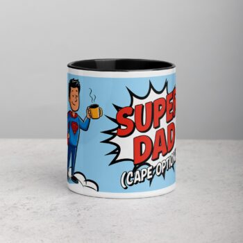Super Dad Superhero Coffee Mug