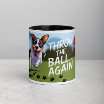 Throw the Ball… Again Dog Coffee Mug