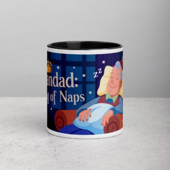Grandad: King of Naps Coffee Mug
