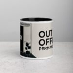 Out of Office Permanently Retirement Coffee Mug