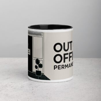 Out of Office Permanently Retirement Coffee Mug