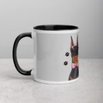 Doberman Hair, Don’t Care Coffee Mug - Image 2