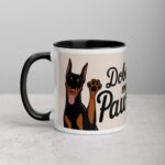 Dobermans Make Life Pawsome Coffee Mug