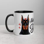 Alert and Adorable: That’s My Doberman Coffee Mug - Image 2
