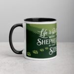 Life Is Better with a Shepherd by Your Side Coffee Mug - Image 2