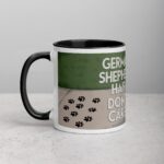 German Shepherd Hair, Don’t Care Coffee Mug - Image 2