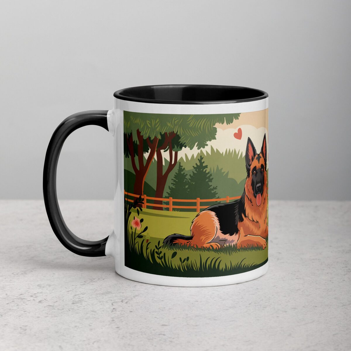 Happiness Is a Loyal German Shepherd Coffee Mug - Image 2
