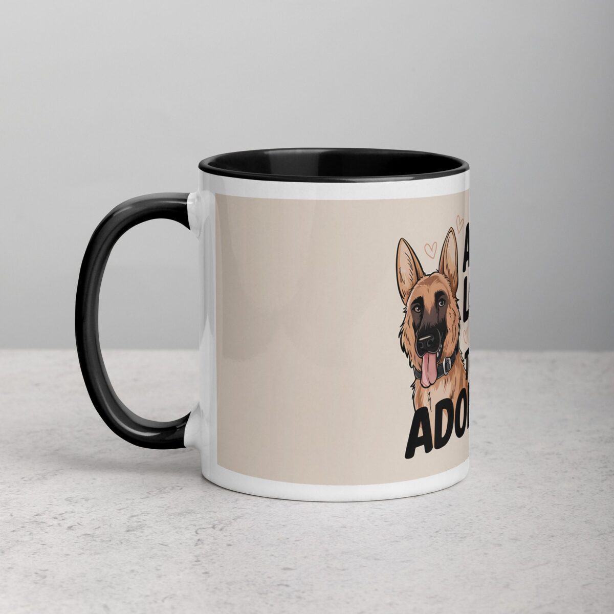 Loyal & Totally Adorable German Shepherd Coffee Mug - Image 2