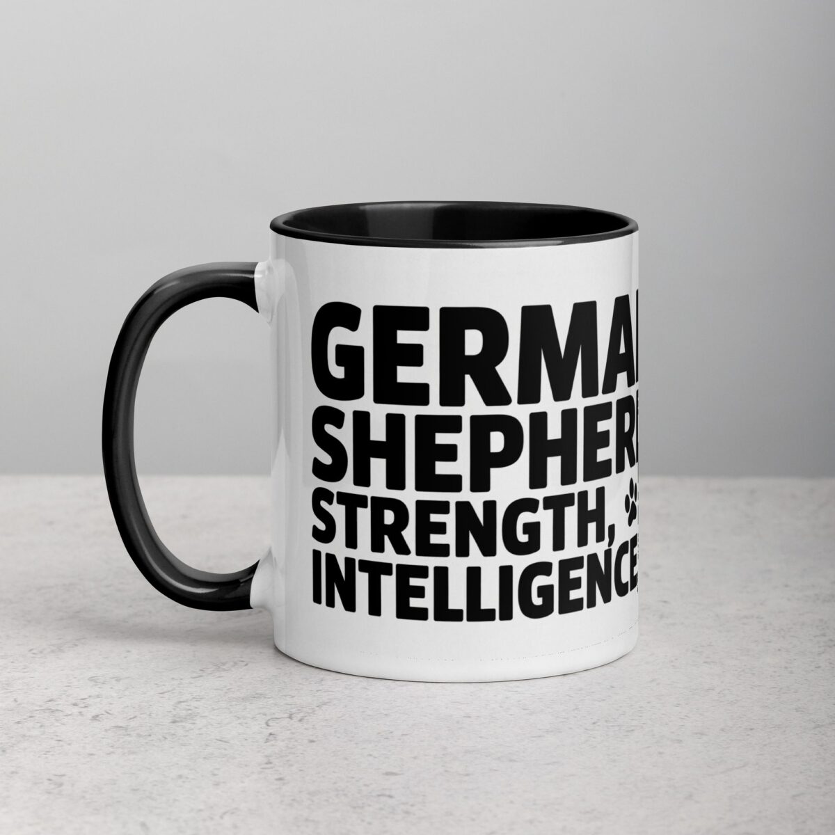 German Shepherds: Strength, Intelligence, Love Mug - Image 2