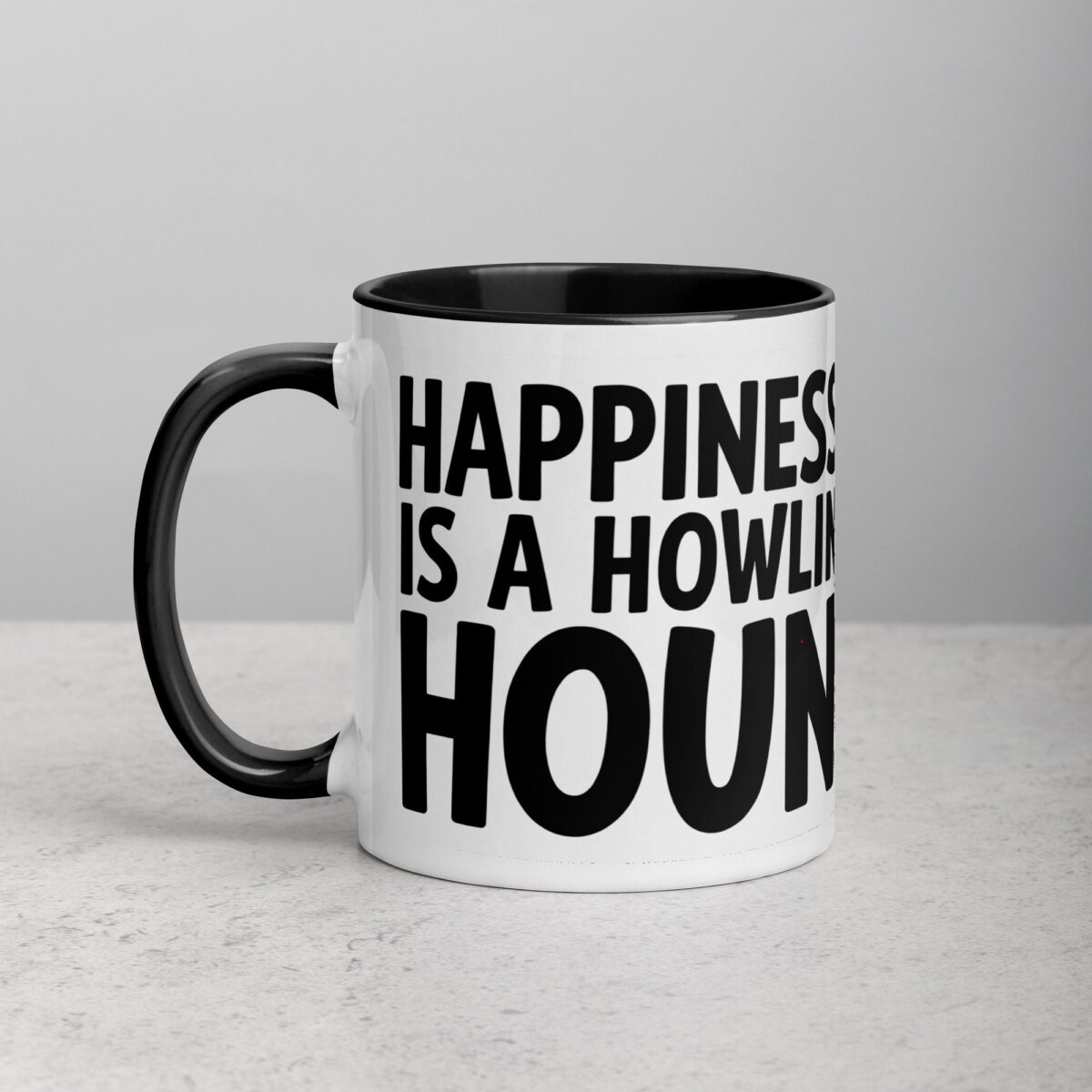 Happiness Is a Howling Hound Coffee Mug - Image 2