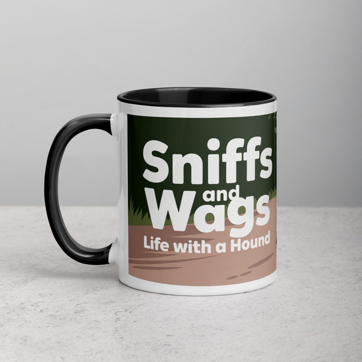 Sniffs and Wags: Life with a Hound Coffee Mug - Image 2