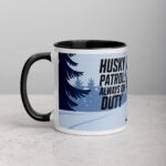Husky Patrol: Always on Duty Coffee Mug - Image 2