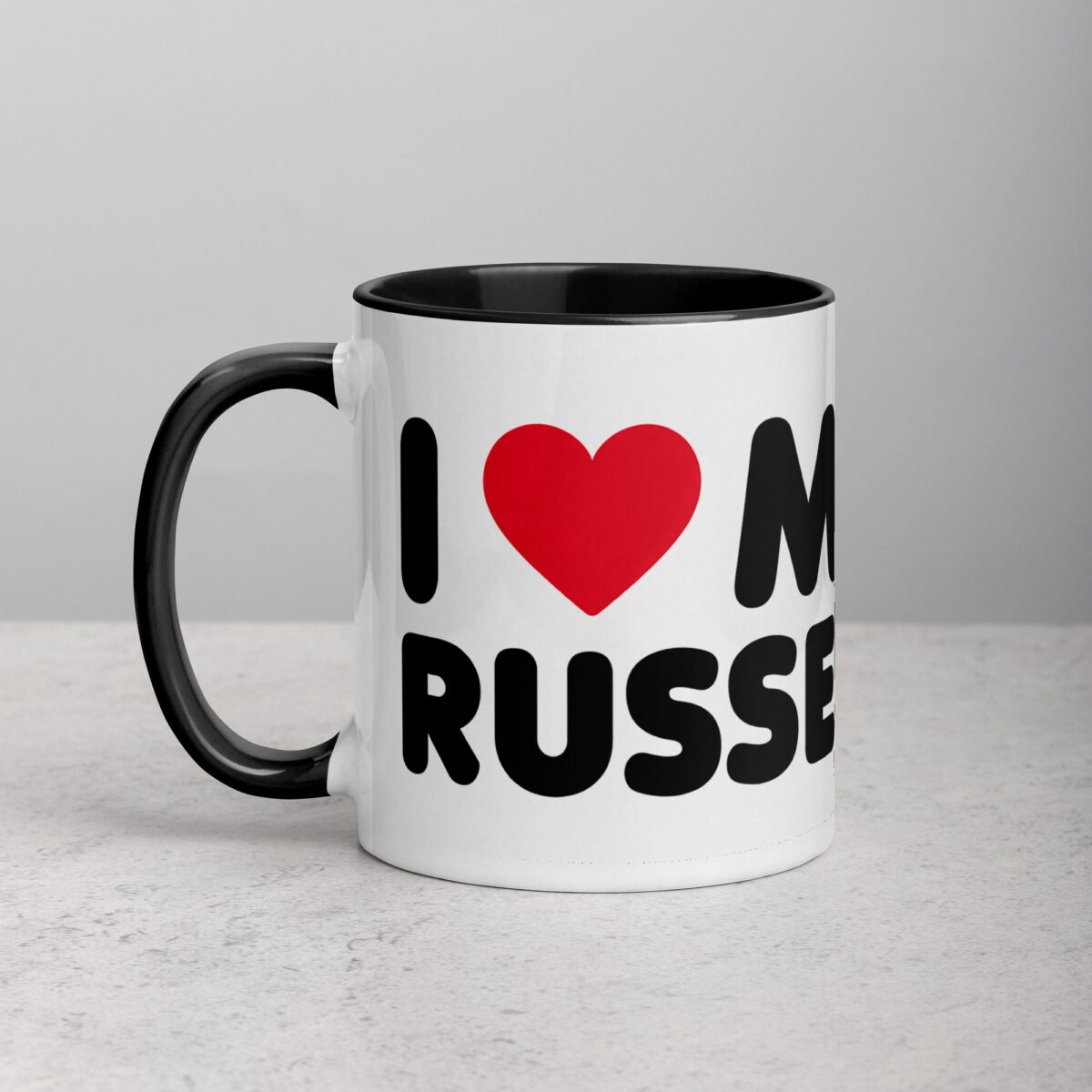 I ❤️ My Jack Russell Coffee Mug & Tea Cup - Image 2