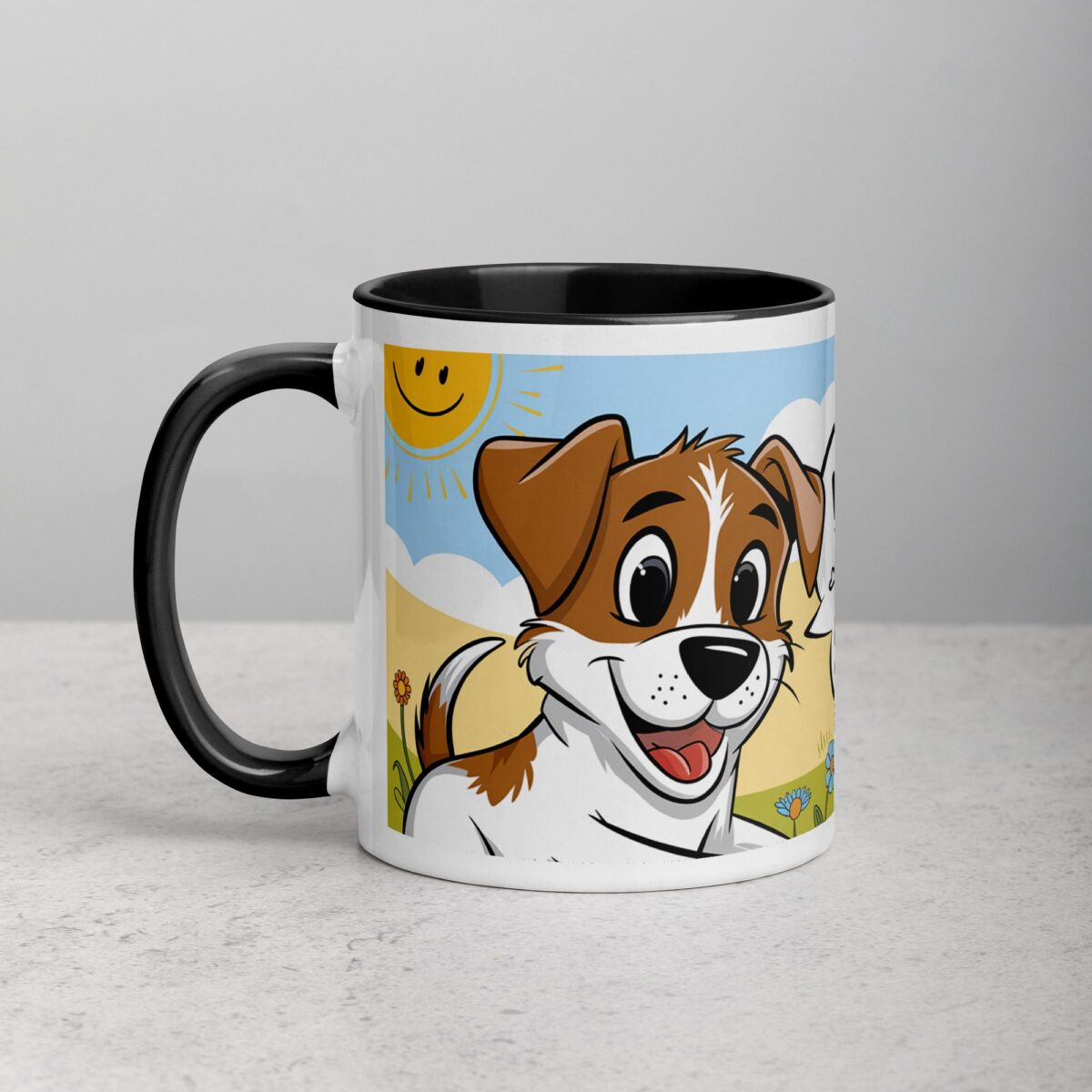 Happiness Is a Jack Russell Hug Coffee Mug & Tea Cup - Image 2