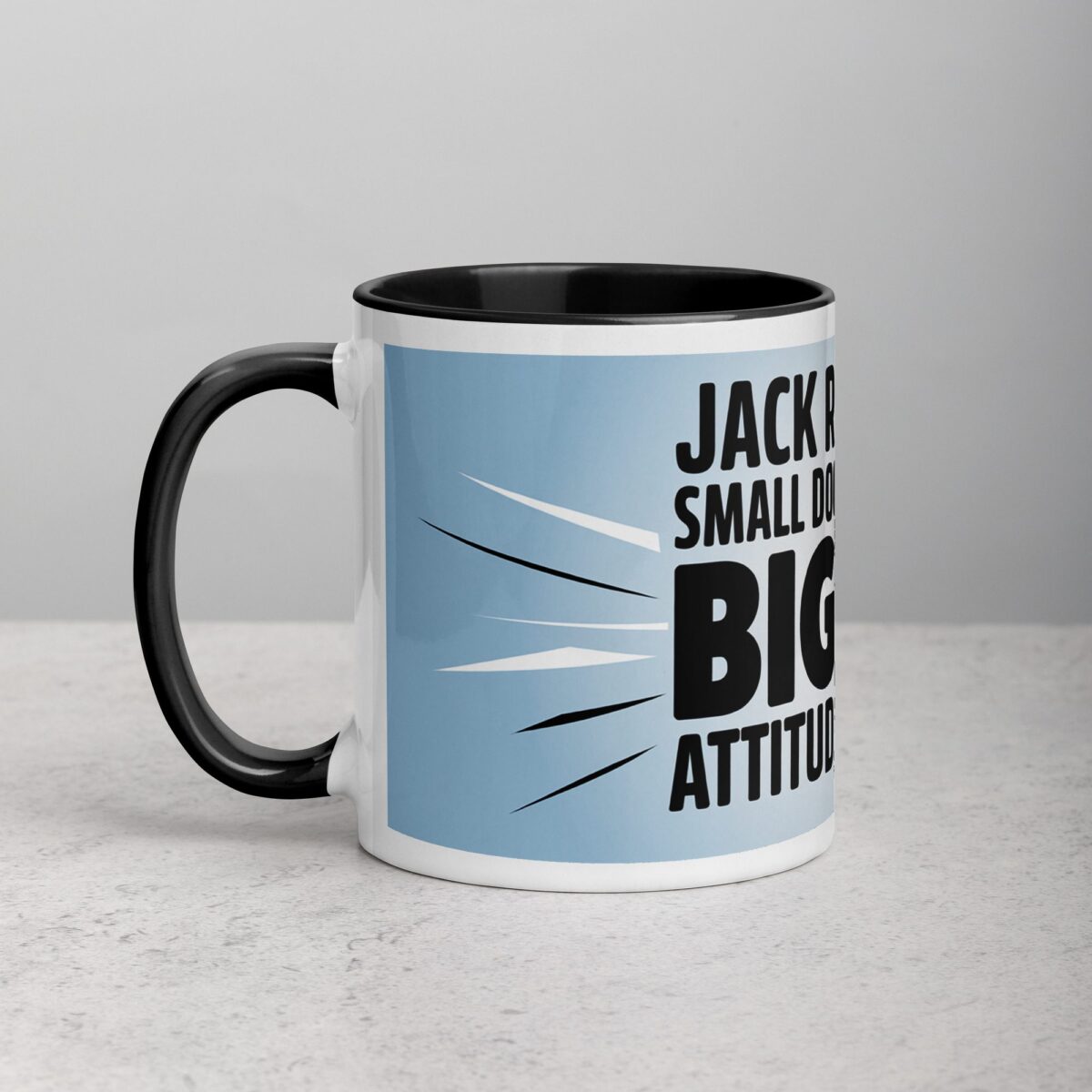 Jack Russell: Small Dog, Big Attitude Coffee Mug - Image 2