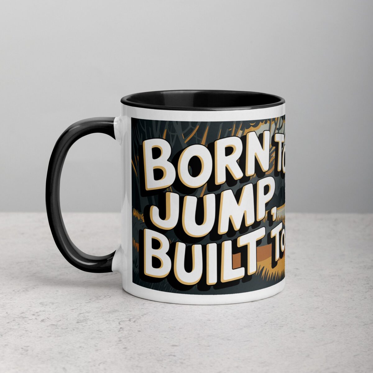 Born to Jump, Built to Love Jack Russell Mug - Image 2