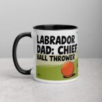 Labrador Dad: Chief Ball Thrower Coffee Mug - Image 2