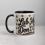 Lab Hair, Don’t Care Labrador Coffee Mug - Image 2