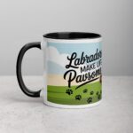 Labradors Make Life Pawsome Coffee Mug - Image 2