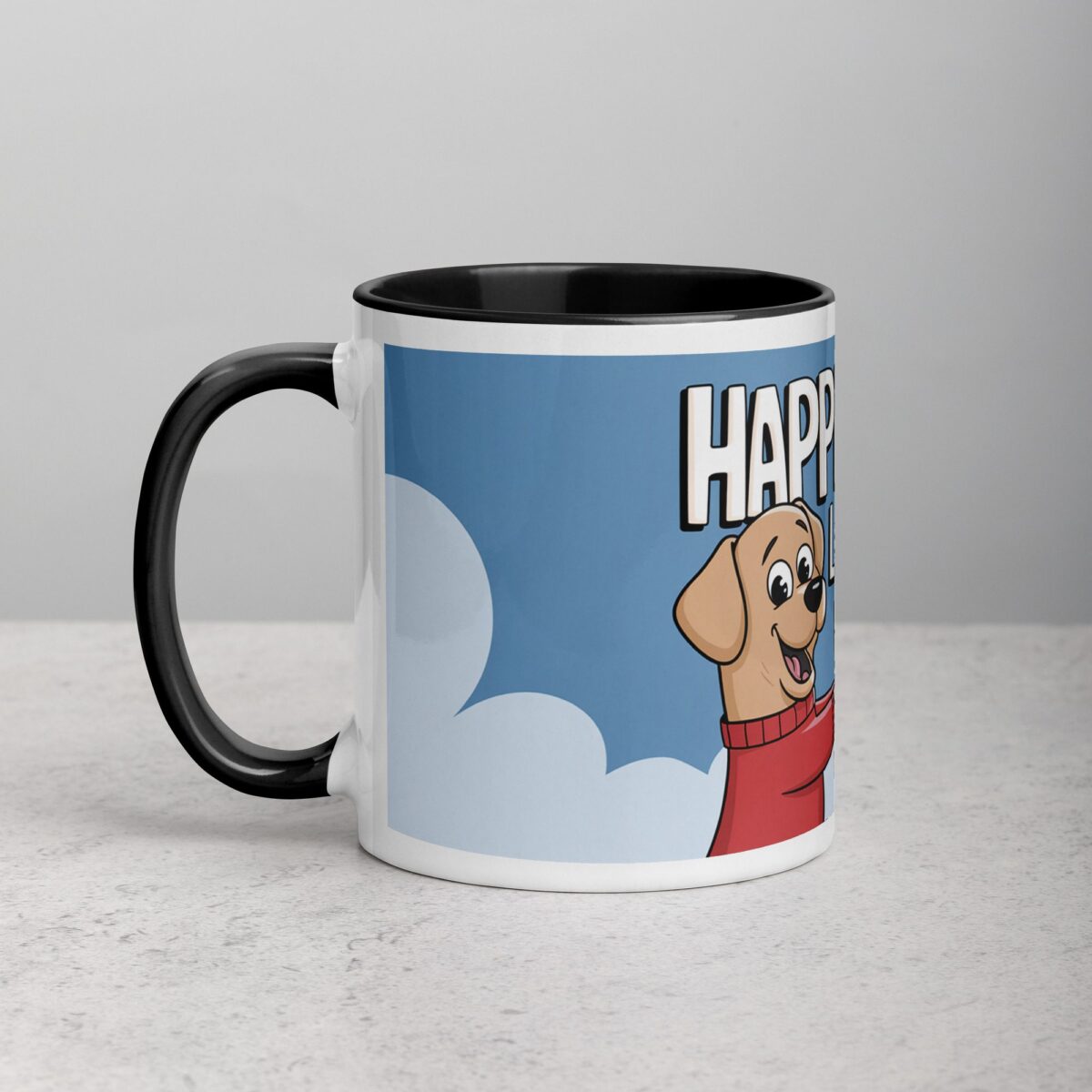 Happiness Is a Labrador Hug Coffee Mug - Image 2