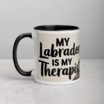 My Labrador Is My Therapist Coffee Mug - Image 2